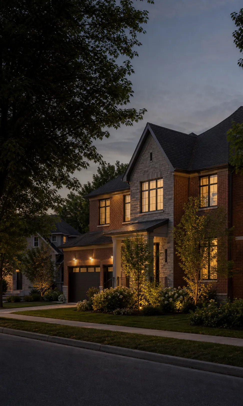 Milton home exterior